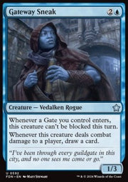 Gateway Sneak - Magic: The Gathering Foundations: Starter Collection (Uncommon) [SFDN-592]