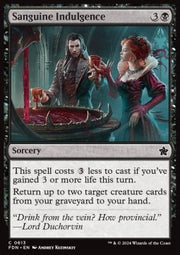 Sanguine Indulgence - Magic: The Gathering Foundations: Starter Collection (Common) [SFDN-613]