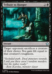 Tribute to Hunger - Magic: The Gathering Foundations: Starter Collection (Uncommon) [SFDN-614]