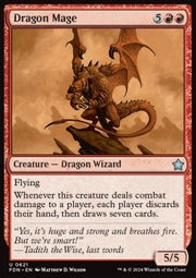 Dragon Mage - Magic: The Gathering Foundations: Starter Collection (Uncommon) [SFDN-621]