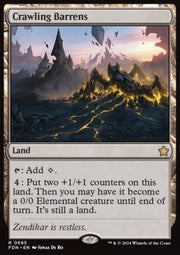 Crawling Barrens - Magic: The Gathering Foundations: Starter Collection (Rare) [SFDN-685]