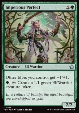 Imperious Perfect - Magic: The Gathering Foundations: Starter Collection (Uncommon) [SFDN-719]