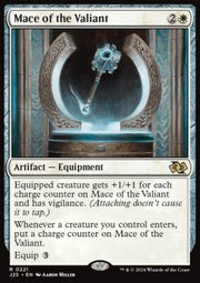 Mace of the Valiant - Foundations Jumpstart (Rare) [J25-221]