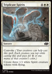 Triplicate Spirits - Foundations Jumpstart (Common) [J25-273]