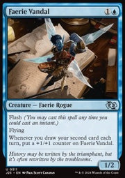 Faerie Vandal - Foundations Jumpstart (Uncommon) [J25-311]
