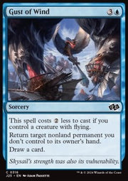 Gust of Wind - Foundations Jumpstart (Common) [J25-316]