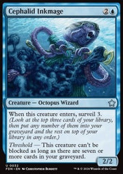 Cephalid Inkmage - Magic: The Gathering Foundations (Uncommon) [FDN-32]