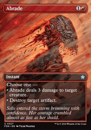 Abrade - Magic: The Gathering Foundations: Extras (Uncommon) [XFDN-327]