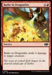 Bathe in Dragonfire - Foundations Jumpstart (Common) [J25-519]