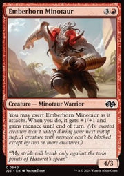 Emberhorn Minotaur - Foundations Jumpstart (Common) [J25-540]