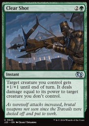 Clear Shot - Foundations Jumpstart (Uncommon) [J25-645]