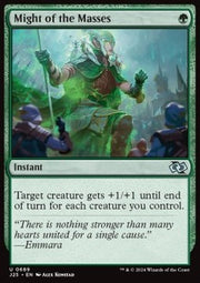 Might of the Masses - Foundations Jumpstart (Uncommon) [J25-689]