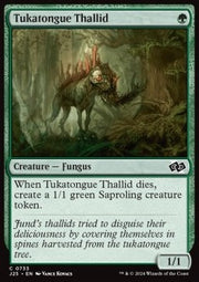 Tukatongue Thallid - Foundations Jumpstart (Common) [J25-733]