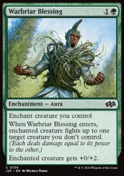 Warbriar Blessing - Foundations Jumpstart (Common) [J25-739]