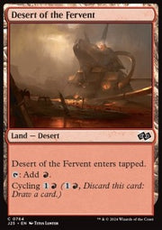 Desert of the Fervent - Foundations Jumpstart (Common) [J25-764]