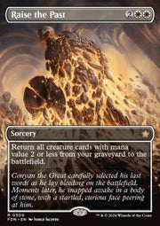 Raise the Past (V.1) - Magic: The Gathering Foundations: Extras (Rare) [XFDN-300]