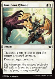 Luminous Rebuke - Magic: The Gathering Foundations (Common) [FDN-20]
