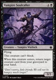 Vampire Soulcaller - Magic: The Gathering Foundations (Common) [FDN-75]