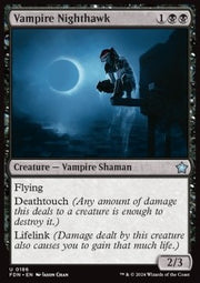 Vampire Nighthawk - Magic: The Gathering Foundations (Uncommon) [FDN-186]