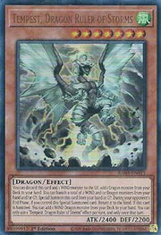 Tempest, Dragon Ruler of Storms (V.2 - Ultra Rare) - Quarter Century Bonanza (Ultra Rare) [RA03-011]