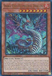 Snake-Eyes Flamberge Dragon (V.2 - Ultra Rare) - Quarter Century Bonanza (Ultra Rare) [RA03-033]