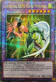 Elemental HERO Flame Wingman (V.2 - Quarter Century Secret Rare) - Quarter Century Bonanza (Quarter Century Secret Rare) [RA03-152]