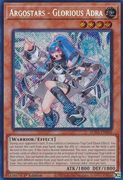 Argostars - Glorious Adra (V.1 - Secret Rare) - Supreme Darkness (Secret Rare) [SUDA-010]