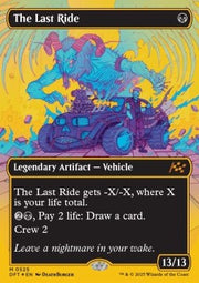 The Last Ride (V.2) - Aetherdrift: First-Place (Mythic) [DFTFP-525]