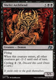 Shefet Archfiend - Aetherdrift (Uncommon) [DFT-104]