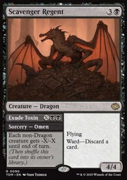 Scavenger Regent // Exude Toxin - Tarkir: Dragonstorm (Rare) [TDM-90]