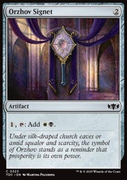 Orzhov Signet - Commander: Tarkir: Dragonstorm (Common) [TDC-323]