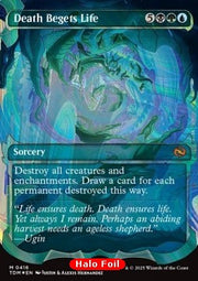 Death Begets Life (V.3) - Tarkir: Dragonstorm: Extras (Mythic) [XTDM-416]