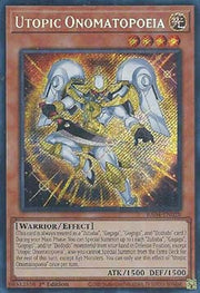 Utopic Onomatopoeia (V.3 - Secret Rare) - Quarter Century Stampede (Secret Rare) [RA04-028]