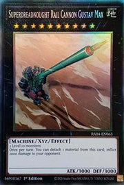 Superdreadnought Rail Cannon Gustav Max (V.6 - Collectors Rare) - Quarter Century Stampede (Collectors Rare) [RA04-063]