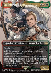 Balthier and Fran (V.2) - Magic: The Gathering - FINAL FANTASY: Extras (Rare) [XFIN-393]
