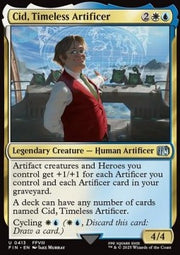 Cid, Timeless Artificer (V.7) - Magic: The Gathering - FINAL FANTASY: Extras (Uncommon) [XFIN-413]