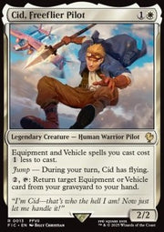 Cid, Freeflier Pilot - Commander: Magic: The Gathering - FINAL FANTASY (Rare) [FIC-13]