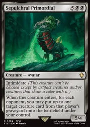 Sepulchral Primordial - Commander: Magic: The Gathering - FINAL FANTASY (Rare) [FIC-284]