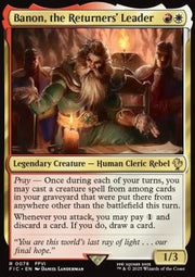 Banon, the Returners' Leader - Commander: Magic: The Gathering - FINAL FANTASY (Rare) [FIC-78]