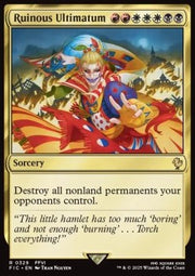Ruinous Ultimatum - Commander: Magic: The Gathering - FINAL FANTASY (Rare) [FIC-329]