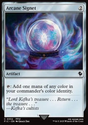 Arcane Signet (V.1) - Commander: Magic: The Gathering - FINAL FANTASY (Uncommon) [FIC-332]