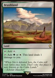 Brushland - Commander: Magic: The Gathering - FINAL FANTASY (Rare) [FIC-377]