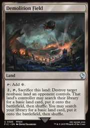 Demolition Field - Commander: Magic: The Gathering - FINAL FANTASY (Uncommon) [FIC-385]