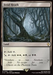 Fetid Heath - Commander: Magic: The Gathering - FINAL FANTASY (Rare) [FIC-391]