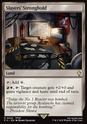 Slayers' Stronghold - Commander: Magic: The Gathering - FINAL FANTASY (Rare) [FIC-424]