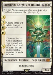 Summon: Knights of Round - Magic: The Gathering - FINAL FANTASY (Mythic) [FIN-36]