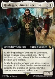 Heidegger, Shinra Executive - Commander: Magic: The Gathering - FINAL FANTASY: Extras (Rare) [XFIC-136]