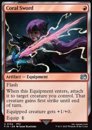 Coral Sword - Magic: The Gathering - FINAL FANTASY (Uncommon) [FIN-134]