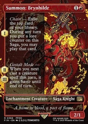 Summon: Brynhildr - Magic: The Gathering - FINAL FANTASY: Extras (Rare) [XFIN-366]
