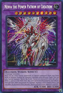 Nerva the Power Patron of Creation (V.1 - Secret Rare) - Duelist’s Advance (Secret Rare) [DUAD-033]